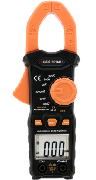 600A真實有限值數字鉗形表